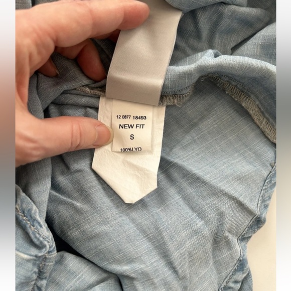 Mavi Denim Button Down Shirt, NWT New Size Small - Picture 5 of 5